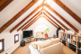 TV room / library on 1st floor